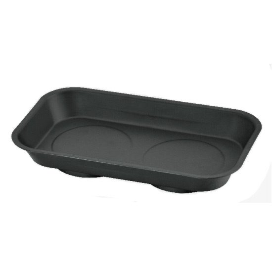 Black Steel Magnetic Tray