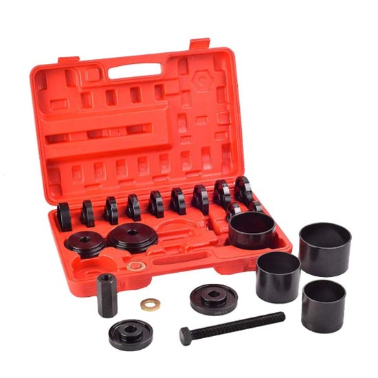 23pc Front Wheel Drive Bearing  Removal Adapter Tool Puller Pulley Kit