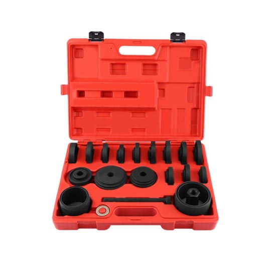 Front Wheel Bearing Tools,23Pcs Removal Adapter  Puller Pulley Car Bearing Installation Tool Installer Removal Kit