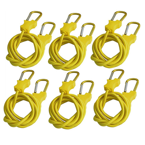 Bungee Cords With Carabiner Hook