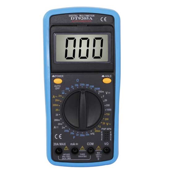 Angle Adjustable Digital Multimeter with buzzer Capacitance test