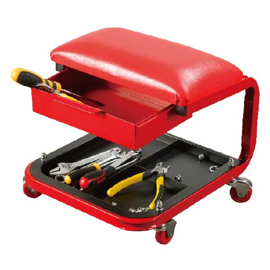 Roller Seat with Tool Drawer