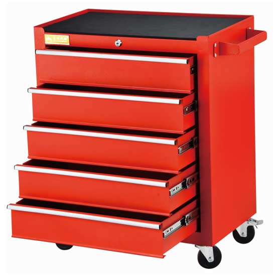 Tool Cabinet with 5 Drawer Liner Roll