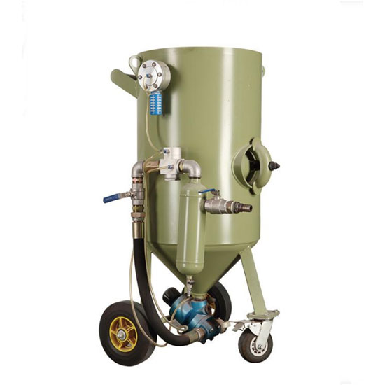 60 Gal Green sandblast pot