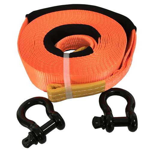 Tow Strap With Shackle