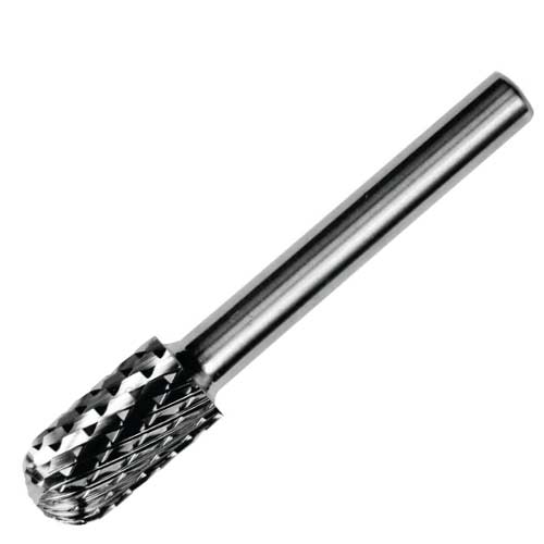 Cylindrical Ball Nose Type Tungsten Carbide Burs