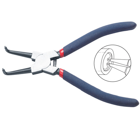 Internal Snap Ring Bent Nose Plier