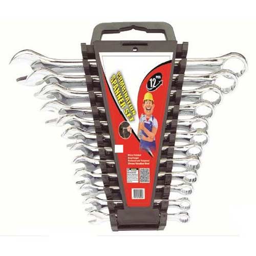 12 Pcs Combination Spanner Set