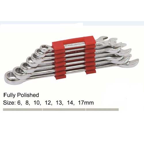 7 Pcs Combination Spanner Set