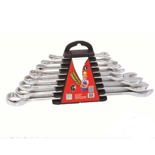 8 Pcs Combination Spanner Set