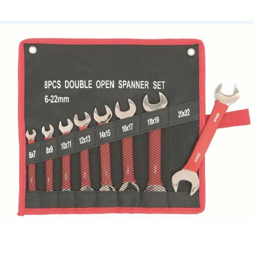 8 Pcs Double Open Ended Spanner Set