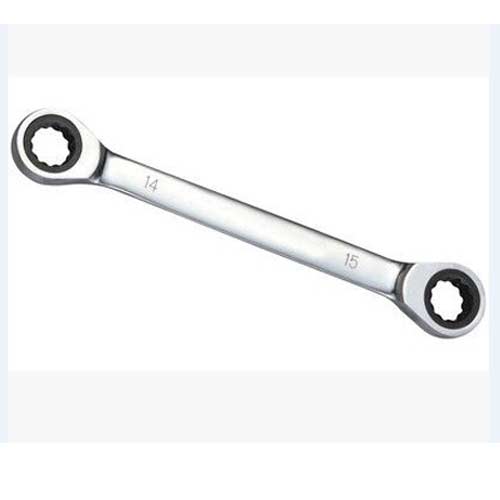Double Offset Ring Ratchet Wrench